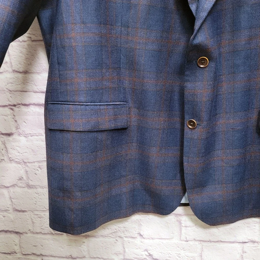 Ermenegildo Zegna Trofeo Cashmere Wool Sport Coat Blazer 51R‎ Old Money Luxury